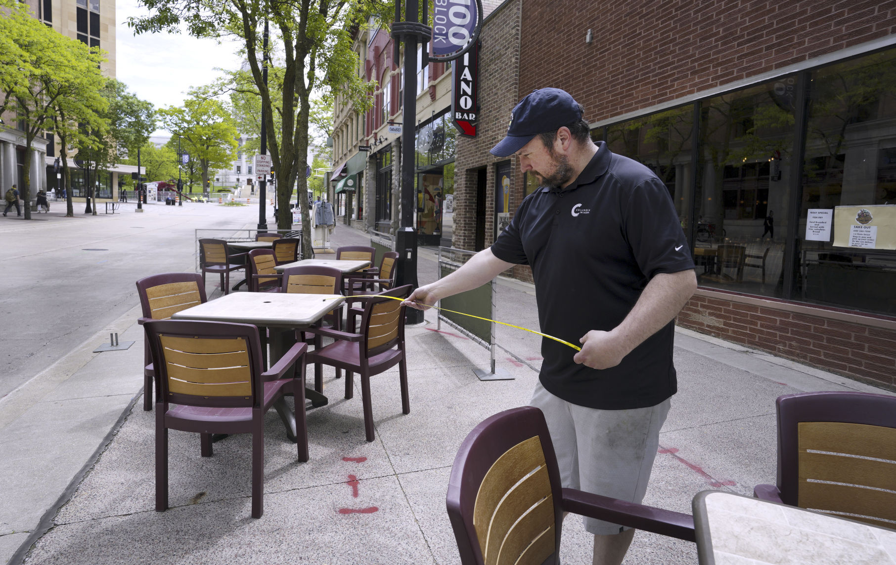 Outdoor seating